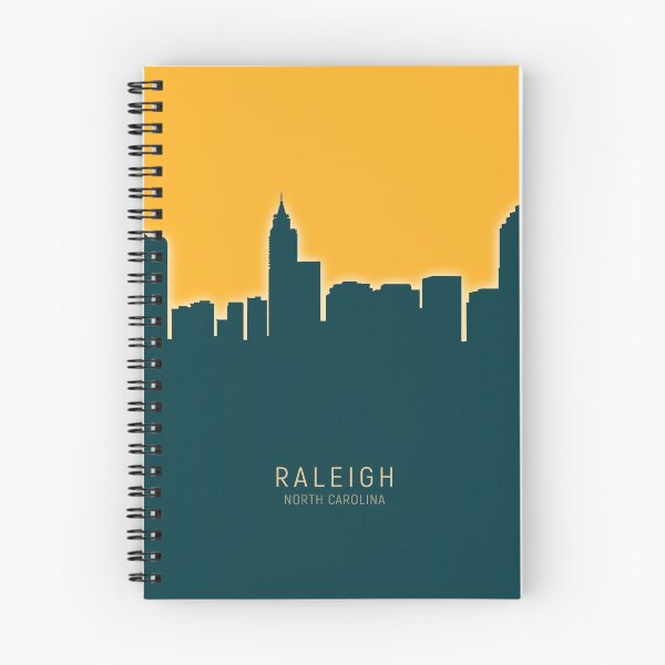 Item preview, Raleigh North Carolina Skyline designed and sold by ArtPrints.