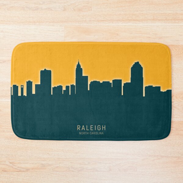 Item preview, Raleigh North Carolina Skyline designed and sold by ArtPrints.