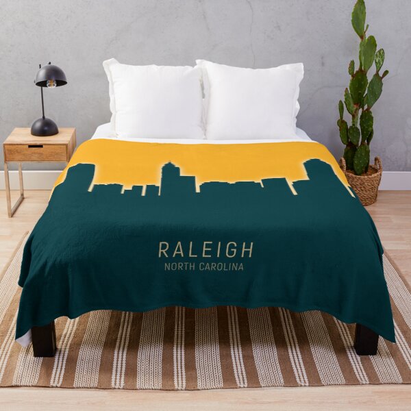 Item preview, Raleigh North Carolina Skyline designed and sold by ArtPrints.