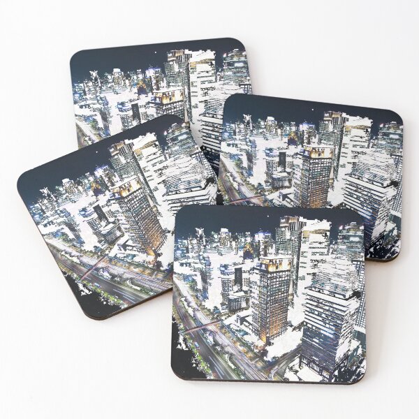 Item preview, cyber city art designed and sold by --Andrii--.