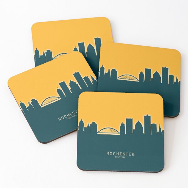Artikelvorschau, Rochester New York Skyline entworfen und verkauft von ArtPrints.