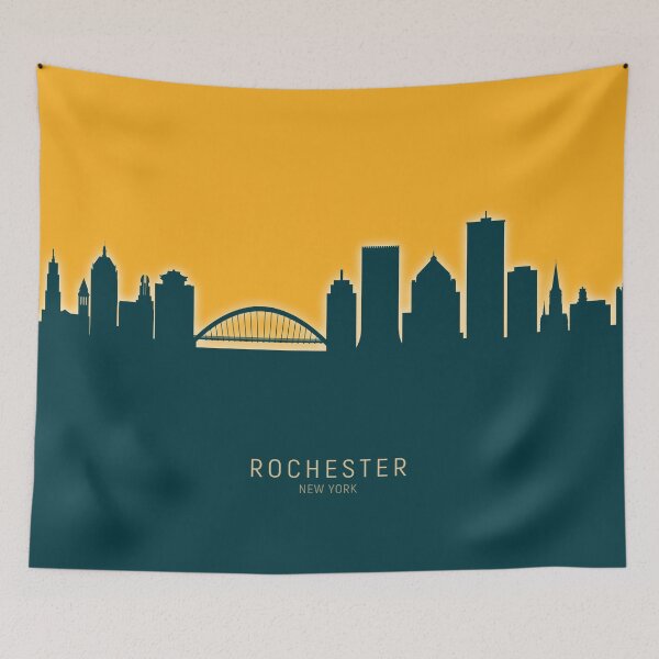 Item preview, Rochester New York Skyline designed and sold by ArtPrints.