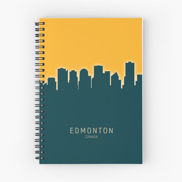 Aperçu de l'œuvre Edmonton Canada Skyline créée et vendue par ArtPrints.