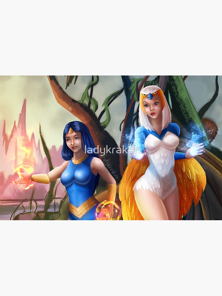 Barbarian Witches by ladykraken