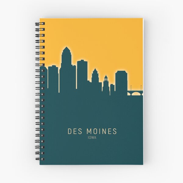 Item preview, Des Moines Iowa Skyline designed and sold by ArtPrints.