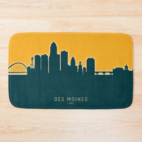 Item preview, Des Moines Iowa Skyline designed and sold by ArtPrints.