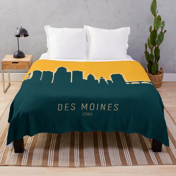 Item preview, Des Moines Iowa Skyline designed and sold by ArtPrints.