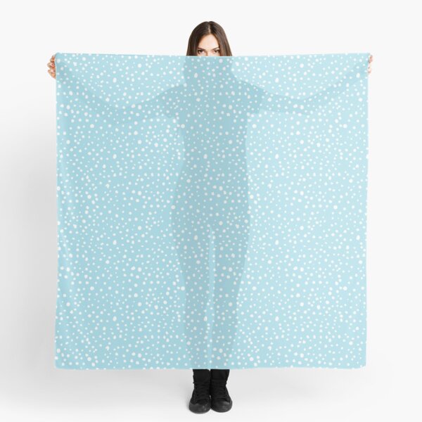 Dots light blue summer Scarf