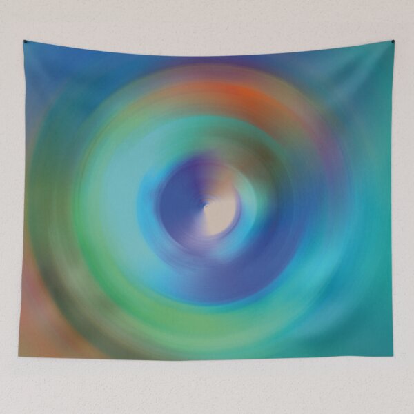Item preview, Multi Color Wheel Mask II • Vibrant Tie Dye Rainbow Colors designed and sold by SassyClassyMe.