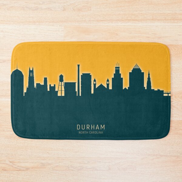Item preview, Durham North Carolina Skyline designed and sold by ArtPrints.