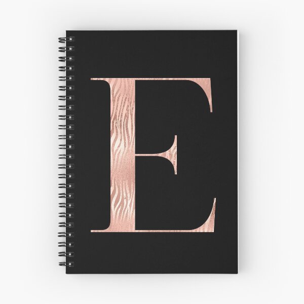 Item preview, Rose Gold Glitter Monogram E designed and sold by PrettyPersonal.