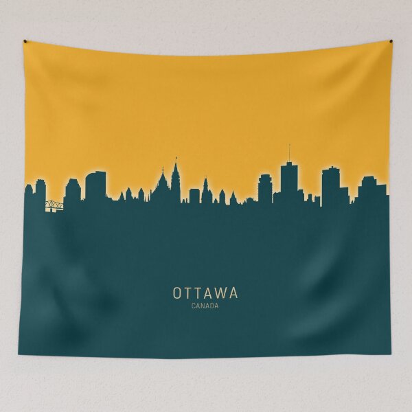 Item preview, Ottawa Canada Skyline designed and sold by ArtPrints.