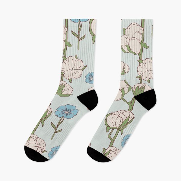 Item preview, Cotton Plant Pattern designed and sold by dk80.