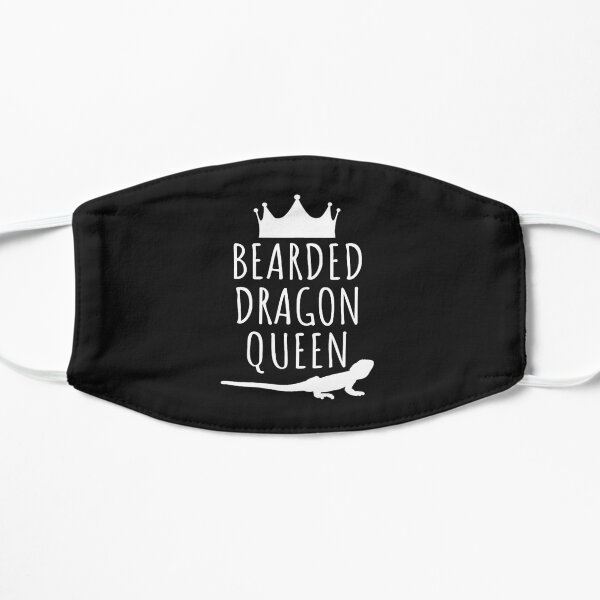 Bearded Dragon Queen Flat Mask
