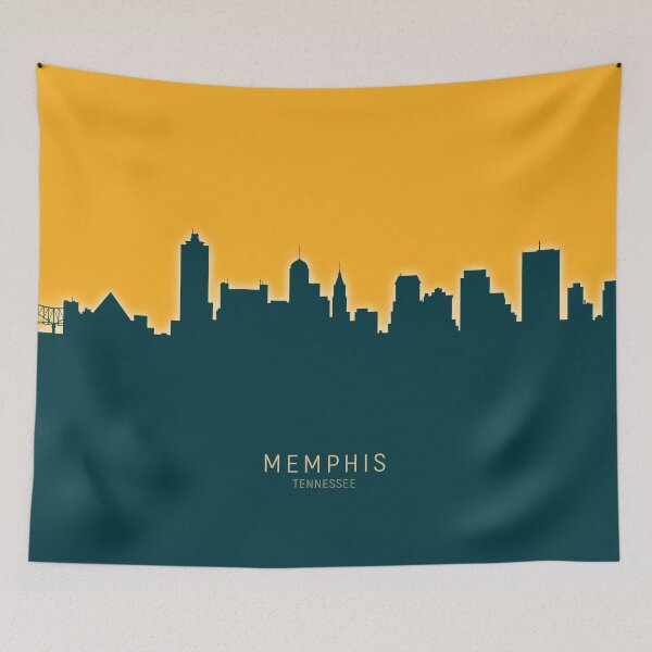 Item preview, Memphis Tennessee Skyline designed and sold by ArtPrints.