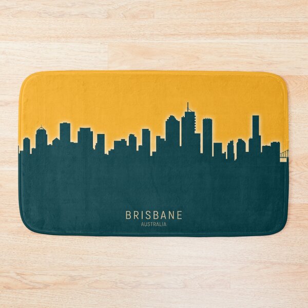 Item preview, Brisbane Australia Skyline designed and sold by ArtPrints.