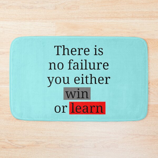 Item preview, There is no failure you either win or learn. designed and sold by Yosaporn.