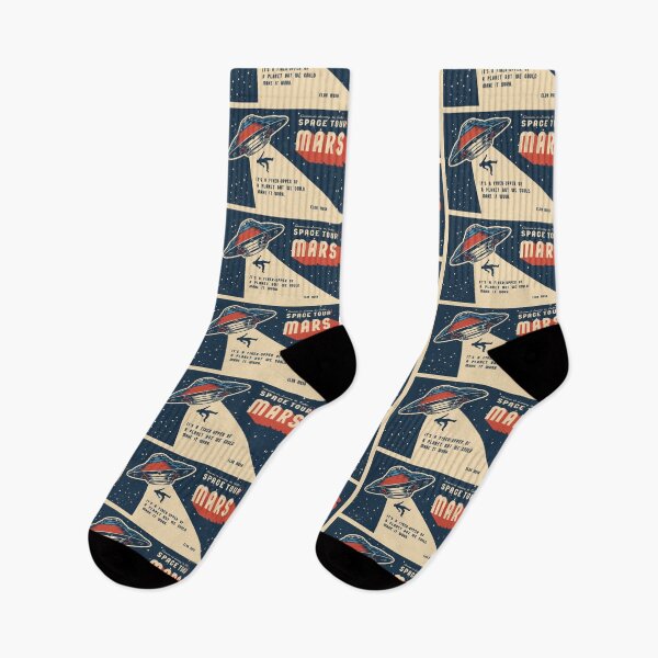 Item preview, Space Tour Mars Vintage Space Exploration designed and sold by Vector Scout Lab.
