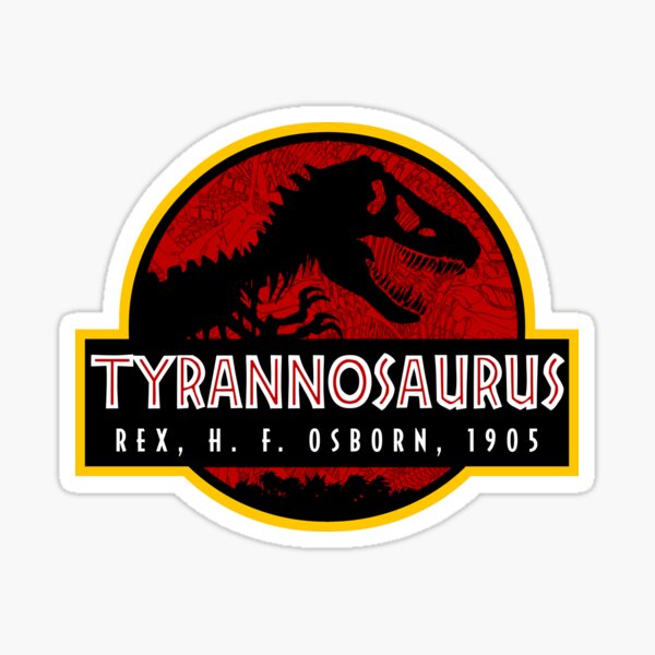 Item preview, Tyrannosaurus logo designed and sold by OniPunisher.