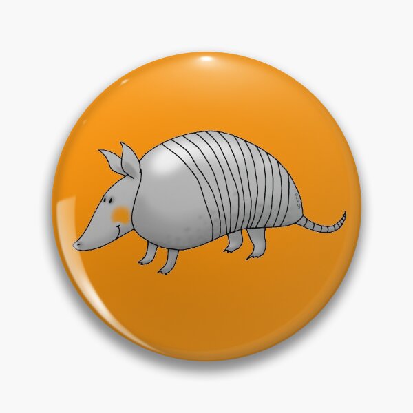 Item preview, Cute wild animal armadillo cartoon designed and sold by CuteCartoon.