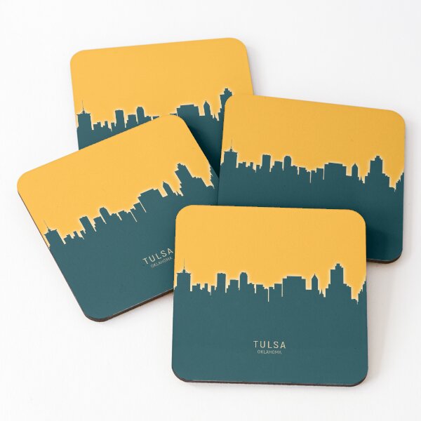 Item preview, Tulsa Oklahoma Skyline designed and sold by ArtPrints.