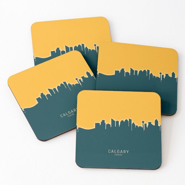 Item preview, Calgary Canada Skyline designed and sold by ArtPrints.