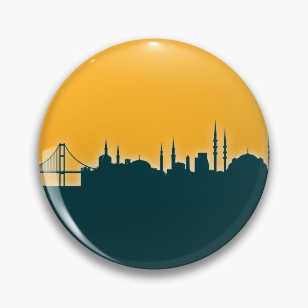 Artikelvorschau, Istanbul Turkey Skyline entworfen und verkauft von ArtPrints.