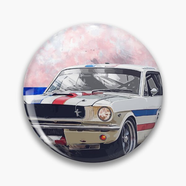 Item preview, White Ford Mustang designed and sold by Stuart Row.