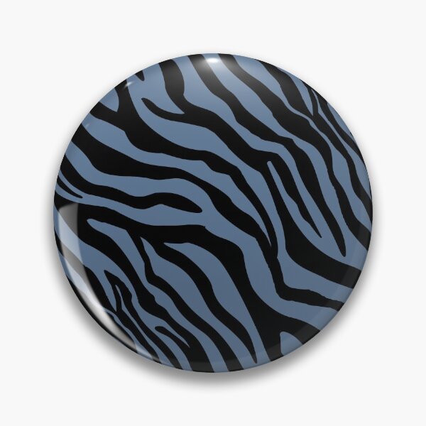 Artikelvorschau, Blaues Zebra-Druckmuster entworfen und verkauft von dk80.