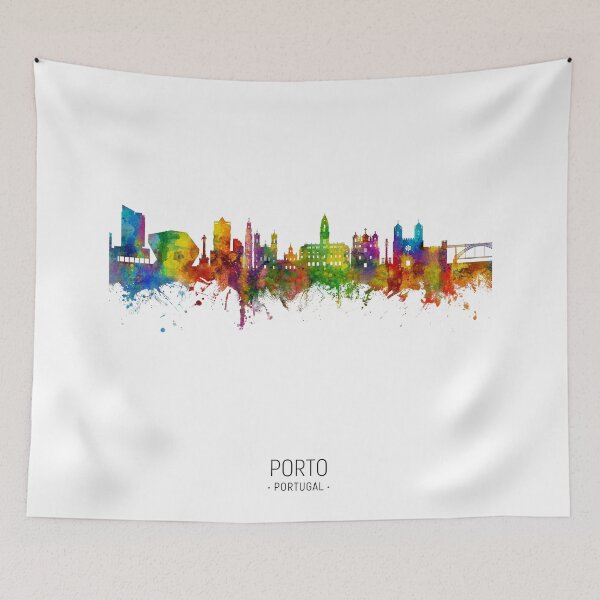 Item preview, Porto Portugal Skyline designed and sold by ArtPrints.