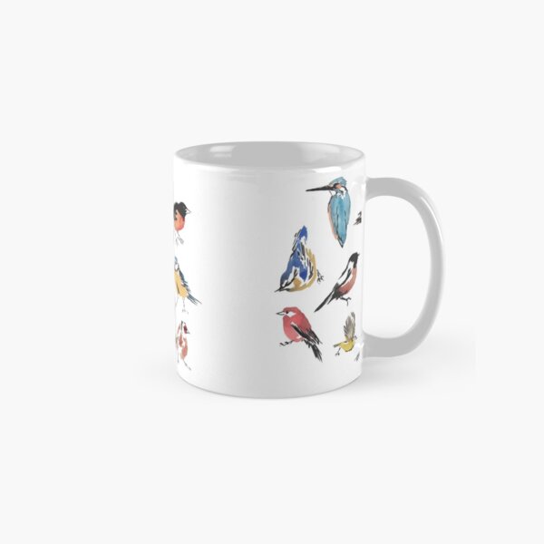 Oiseaux multicolores Mug classique