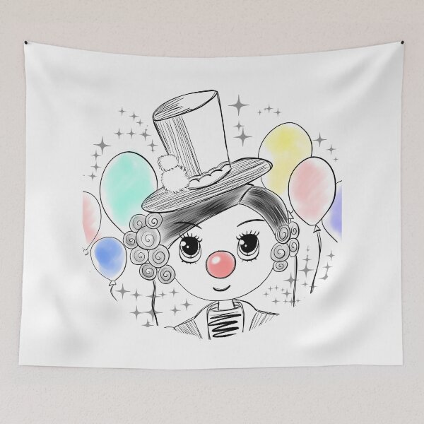 Item preview, Clown girl designed and sold by Miguel Angel  Gonzalez Santos.