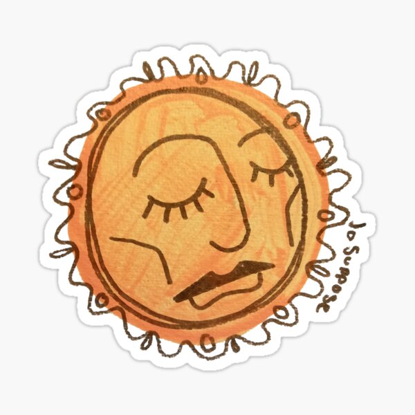 Thoughtful Sticker