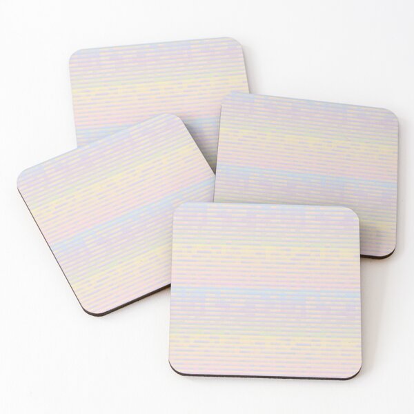 Item preview, Rainbow Gradient Pixels Pattern designed and sold by okpinsArtDesign.