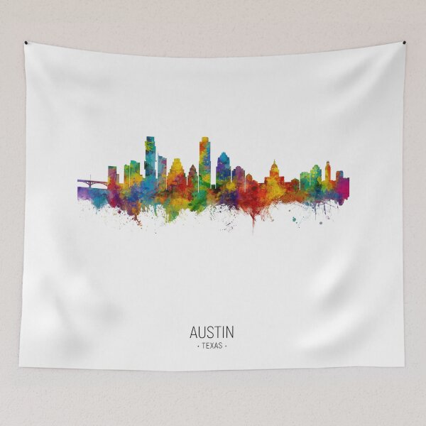 Item preview, Austin Texas Skyline designed and sold by ArtPrints.