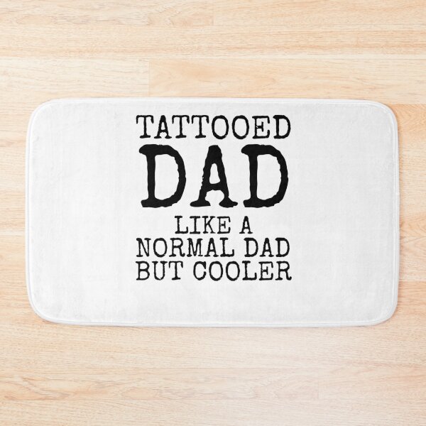 Item preview, Funny Tattooed Dad Like a Normal Dad but Cooler Father's Day Gift designed and sold by TNDesignStudio.