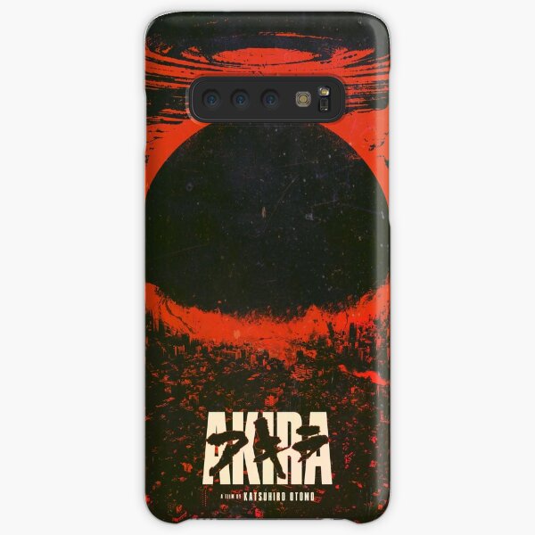 Akira cyberpunk city explosion poster Samsung Galaxy Snap Case