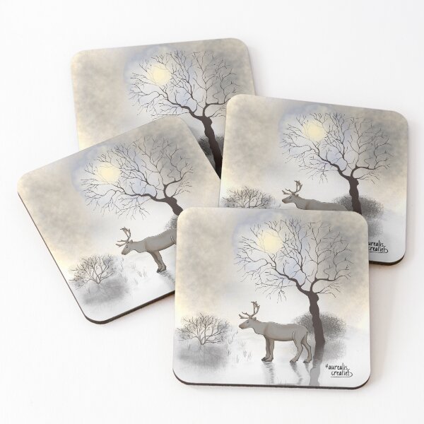 Item preview, Reindeer landscape designed and sold by Aurealis Creatief.