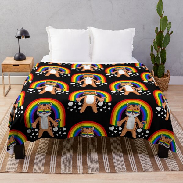 Item preview, Tiger Gay Pride LGBT Rainbow designed and sold by fatamyfan1.
