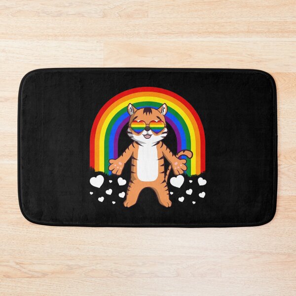 Item preview, Tiger Gay Pride LGBT Rainbow designed and sold by fatamyfan1.