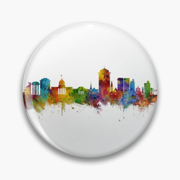 Artikelvorschau, Montgomery Alabama Skyline entworfen und verkauft von ArtPrints.