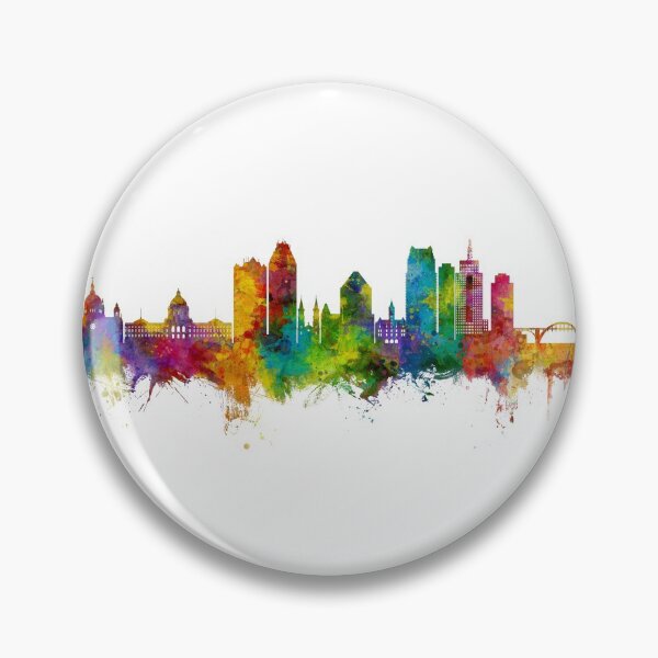 Item preview, Saint Paul Minnesota Skyline designed and sold by ArtPrints.