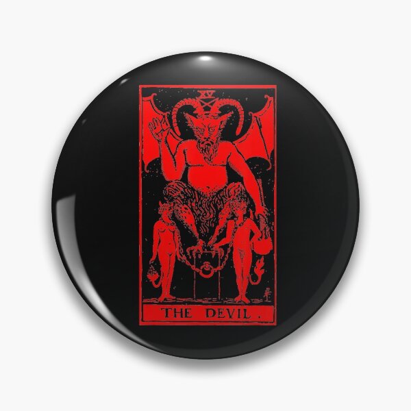 Item preview, Tarot Card  The Devil  Red Print  designed and sold by Frankwauters.