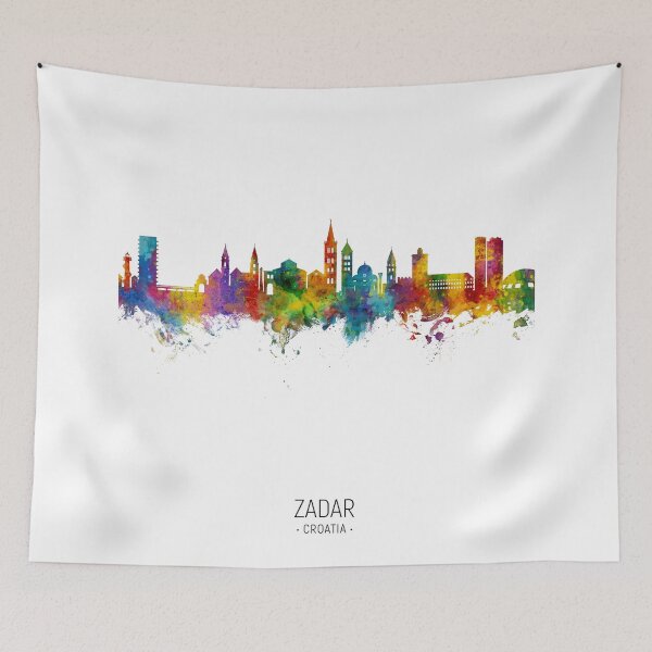 Item preview, Zadar Croatia Skyline designed and sold by ArtPrints.