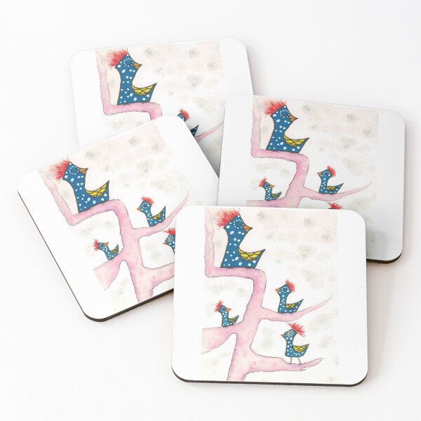 Nite-Nite Coasters (Set of 4)