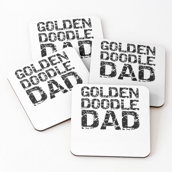 Artikelvorschau, Golden Doodle Dad Father's Day Gift entworfen und verkauft von TNDesignStudio.