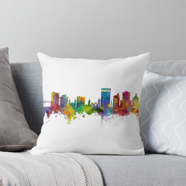 Artikelvorschau, Asheville North Carolina Skyline entworfen und verkauft von ArtPrints.