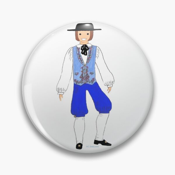Item preview, TROYES male costume, Champagne Ardennes, France designed and sold by Catherine Debusne.