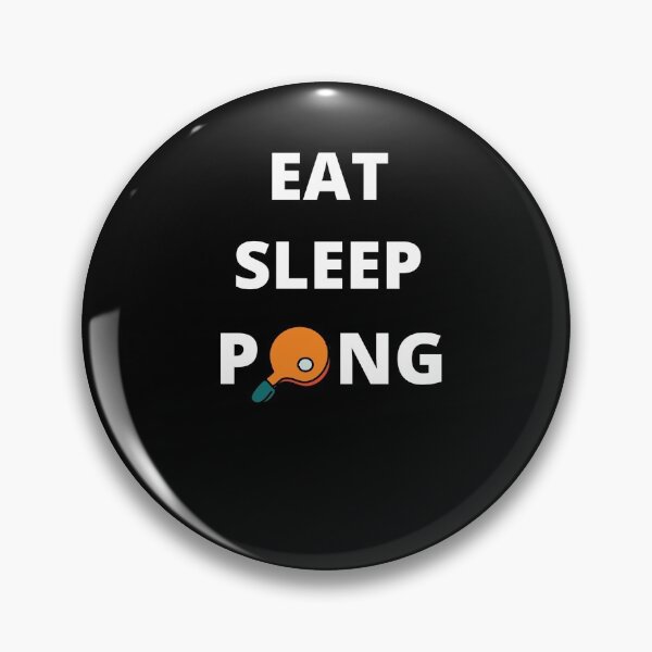 Aperçu de l'œuvre Ping Pong - Manger, dormir Pong créée et vendue par designitfun.