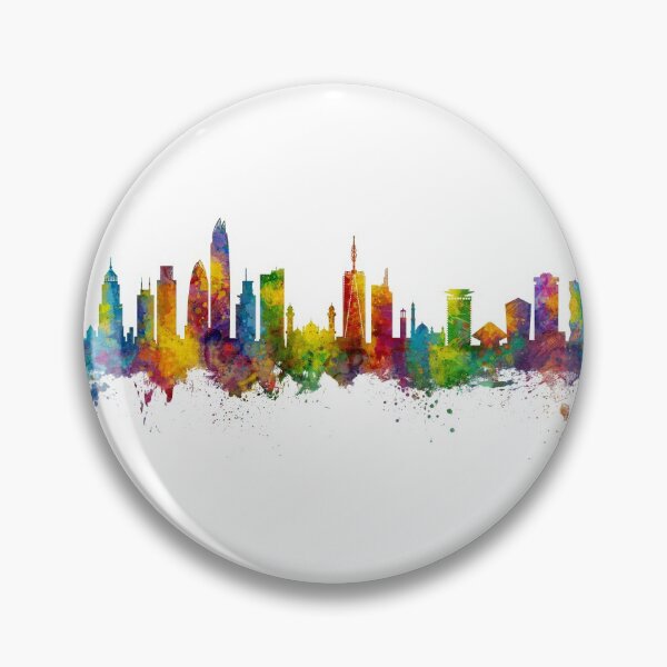 Item preview, Nairobi Kenya Skyline designed and sold by ArtPrints.